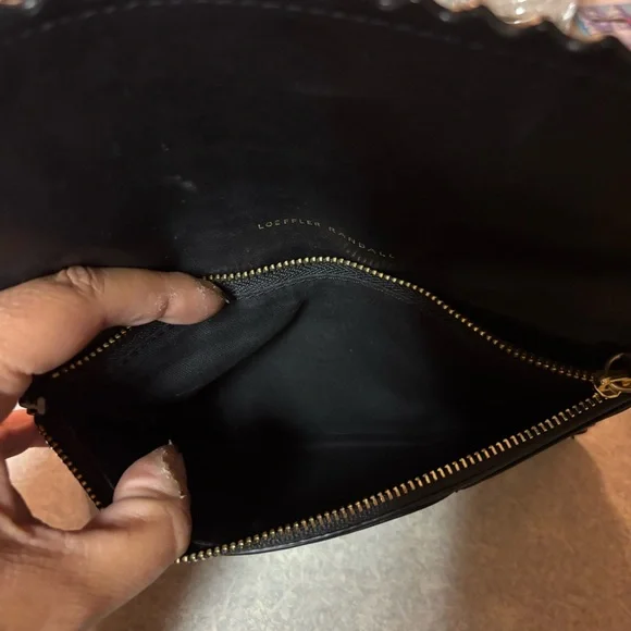 Loeffler Randall Everything Preppy Minimalist Scalloped Quiet Luxury Wallet - Picture 9 of 9